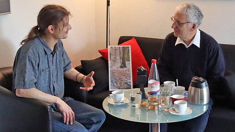 Thilo Klütsch im Gespräch mit Ertay Hayit