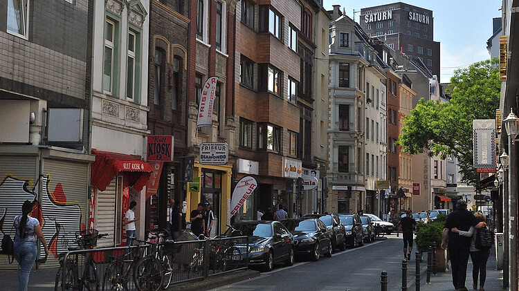 Weidengasse in Köln