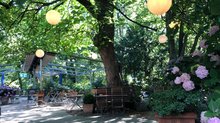 Biergarten im Stadtpark