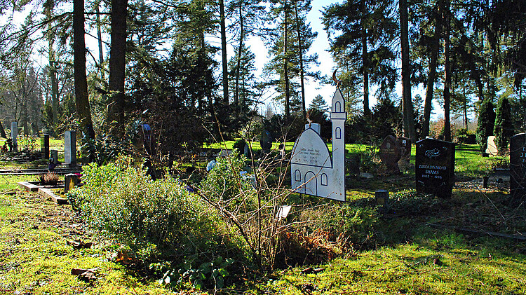 Westfriedhof Köln, muslimisches Grab