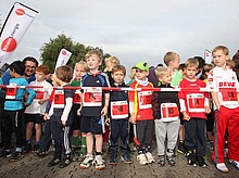 Beim Kölner Waldlauf laufen kleine Sportler große Runden