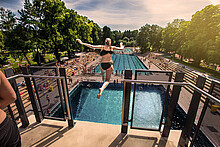 10-Meterturm im Stadionbad