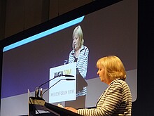 Hannelore Kraft auf dem Medienforum NRW