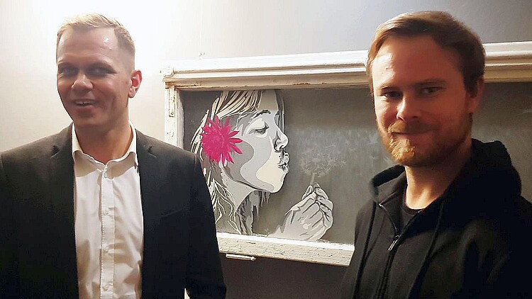 Kölner Street-Art-Künstler seiLeise alias Tim Ossege