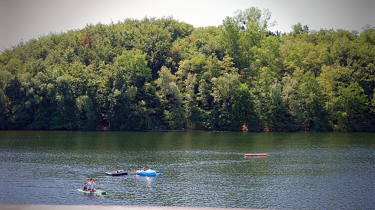 Heider Bergsee Schwimmer