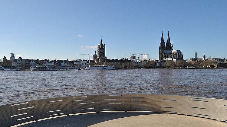 Deutzer Treppe mit Bastion