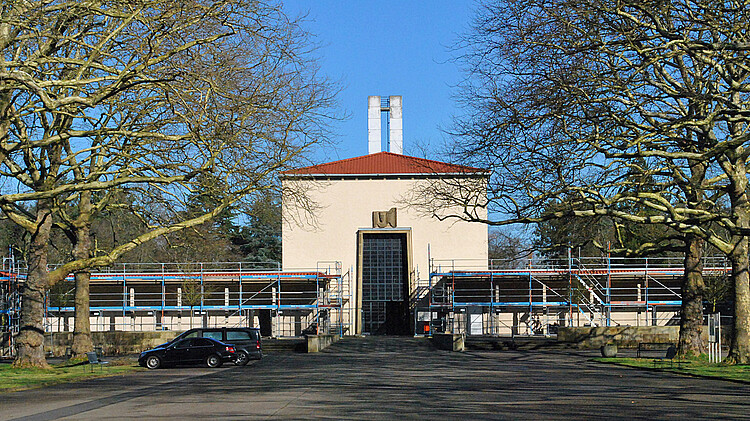 Trauerhalle, Westfriedhof Köln