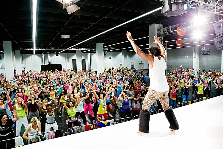 Bühnenshows auf der FIBO