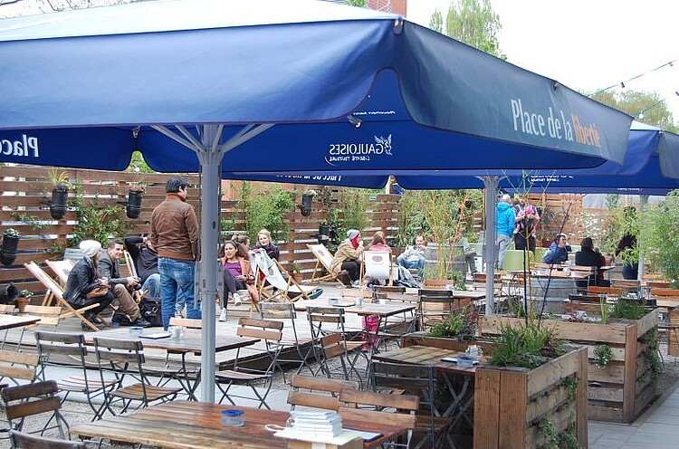 Biergarten Bahnhof Ehrenfeld