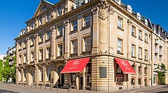 Blick auf das Historische Gebäude des Museums