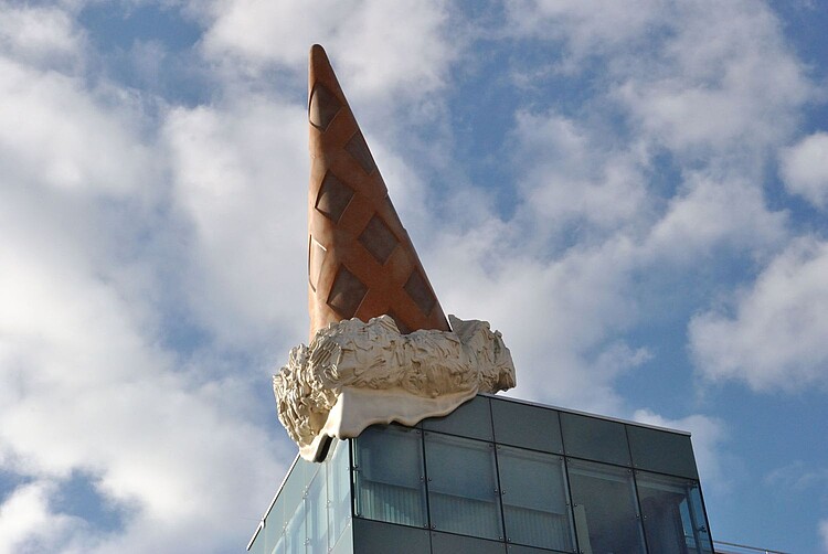 Eishörnchen auf der Neumarktgalerie