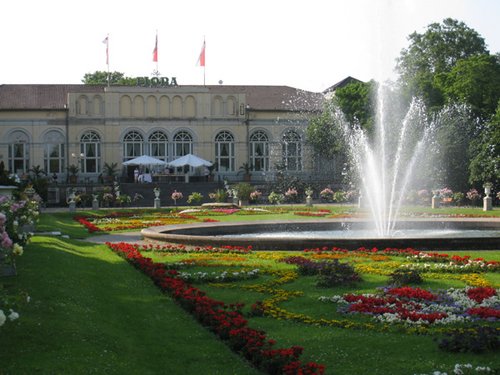 Der Park in der Kölner Flora