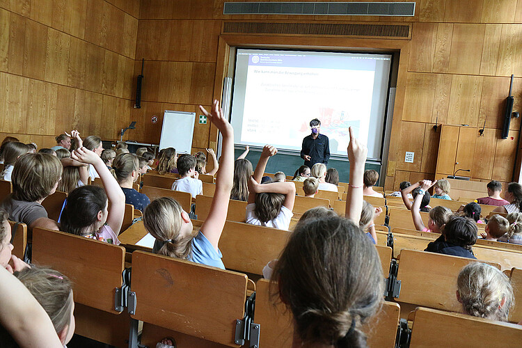 Kinder-Uni an der DSHS