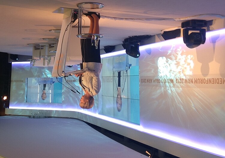 Hannelore Kraft während des Medienforums NRW 2013