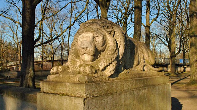 Löwe, Blücherpark