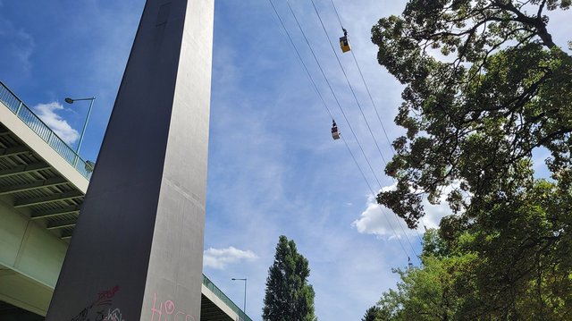 Seilbahn Rheinpark