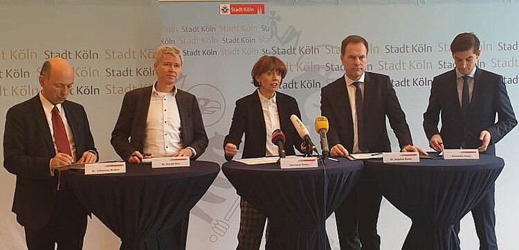 Pressekonferenz 2020 der Stadt Köln