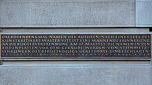 Denkmaltafel 