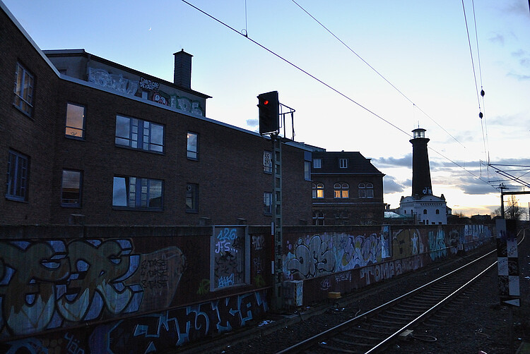 Helios-Leuchtturm in Köln-Ehrenfeld