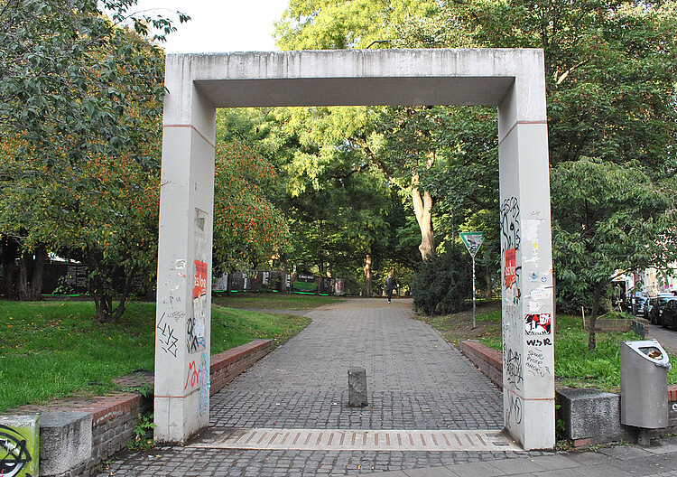 Eingangstor zum Stadtgarten