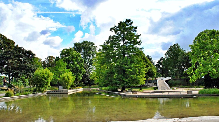 Wasserfläche im Stadtpark