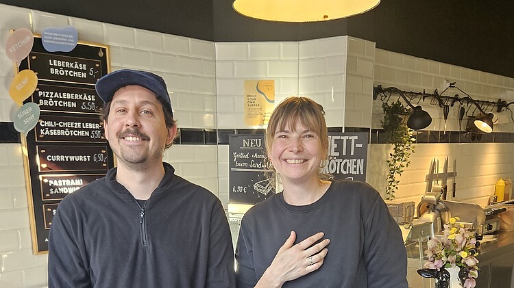 Die Firmengründer:innen Saskia Kiesewetter und Jan Lachman