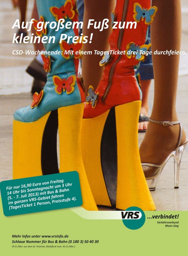 Ticket Mit Bus und Bahn mobil: Für den CSD gibt es ein spezielles Ticket