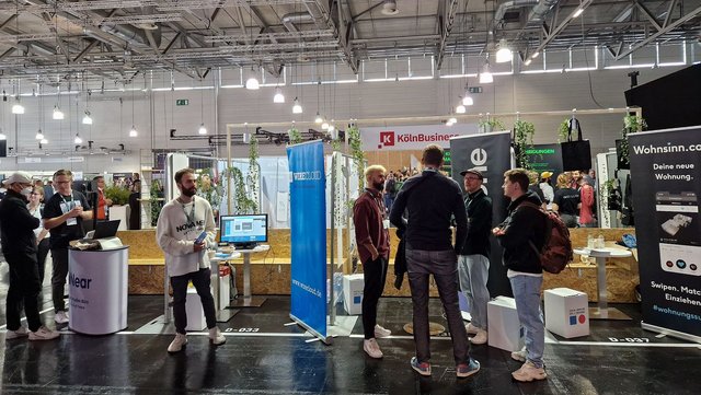 Halle DMEXCO 2022 in Köln In der Halle DMEXCO 2022 in Köln