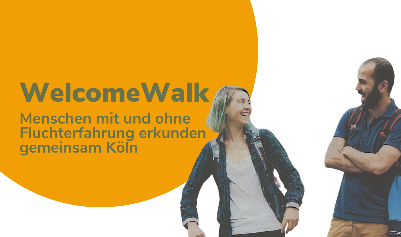 Zwei Menschen sprechen miteinander